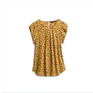 Ambriz Pleat Front Détail Blouse